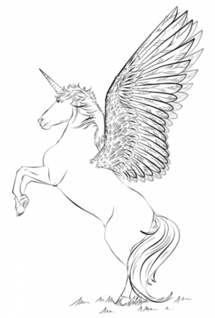 41 Magical Unicorn Coloring pages