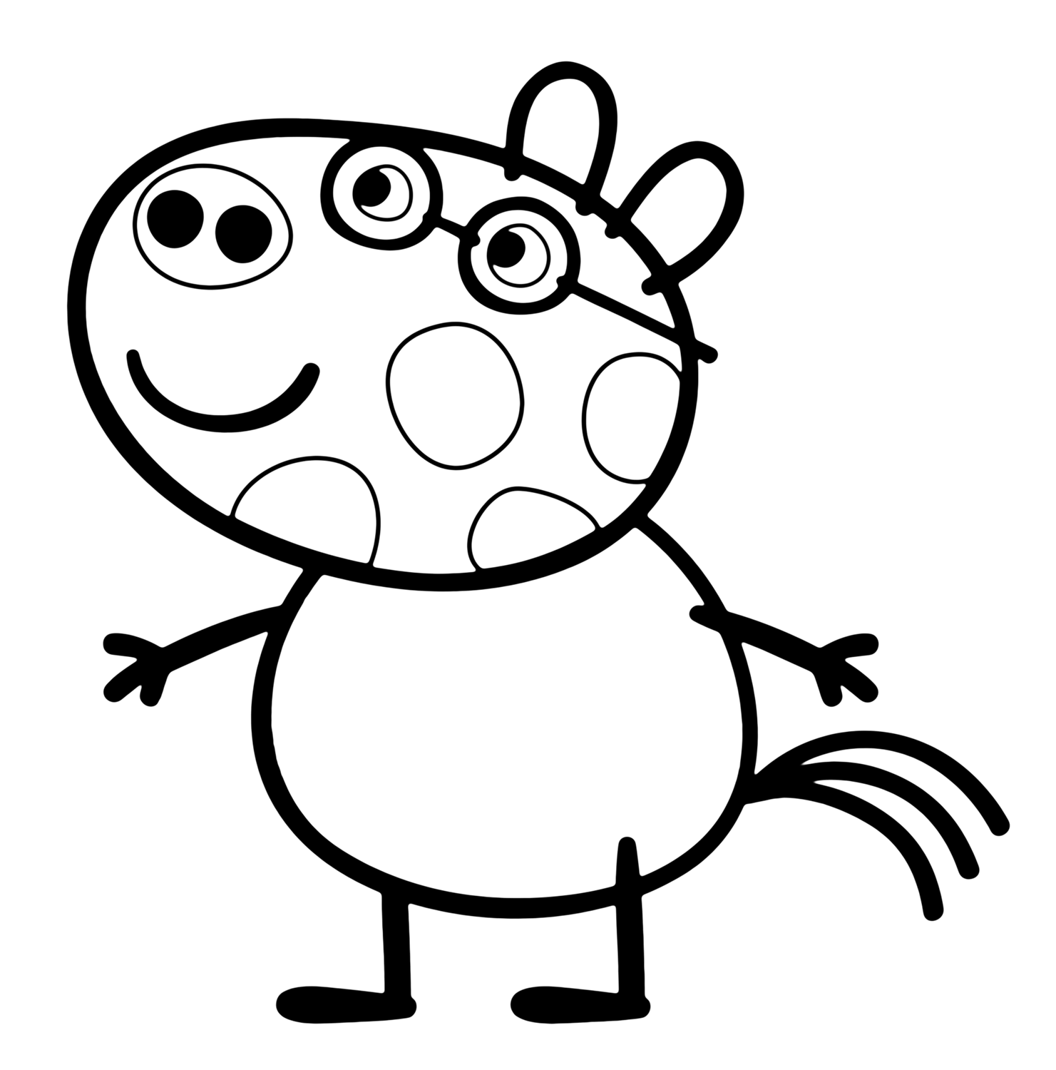 30 Printable Peppa Pig Coloring Pages You Won't Find Anywhere