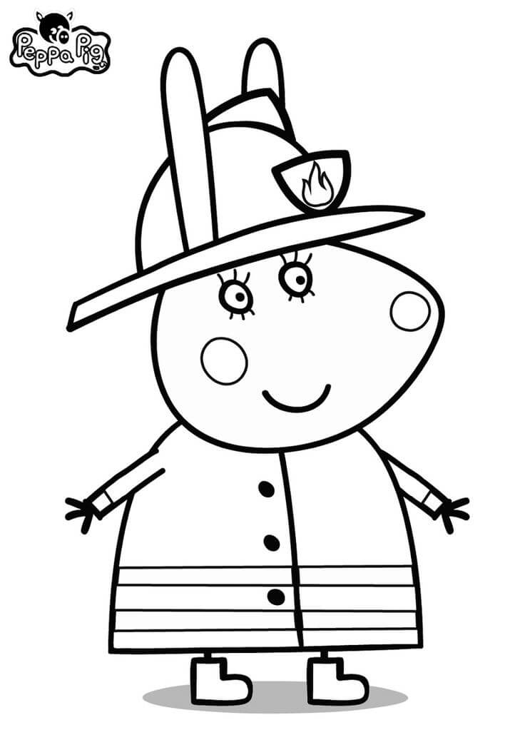 30 printable peppa pig coloring pages you wont find