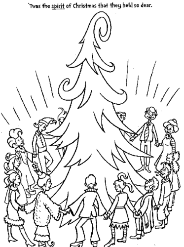25 How The Grinch Stole Christmas Coloring Pages Printable