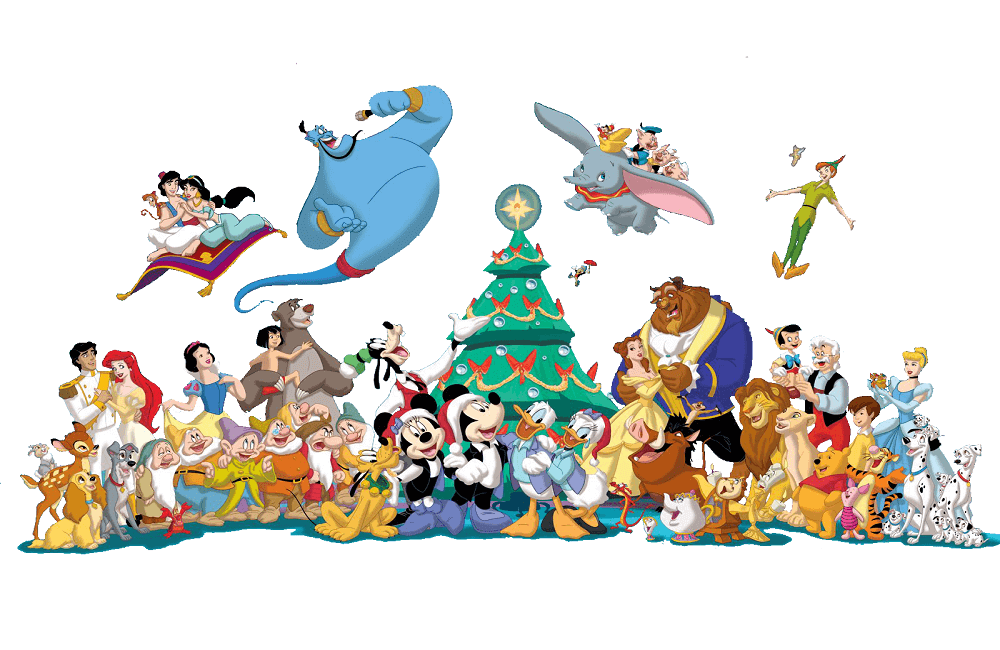 35 Free Disney Christmas Coloring Pages Printable