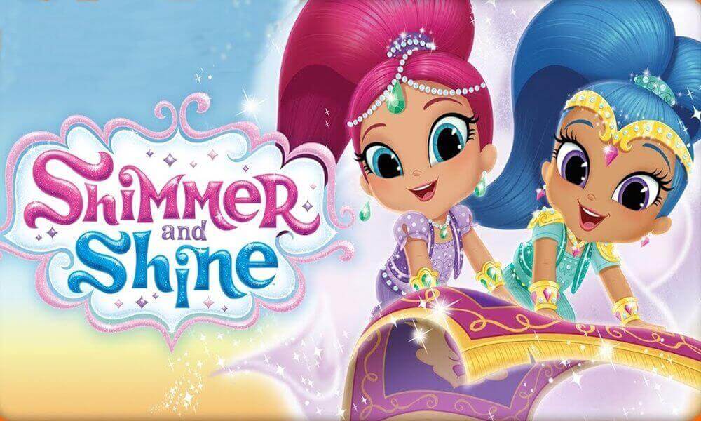 shimmer and shine coloring pages