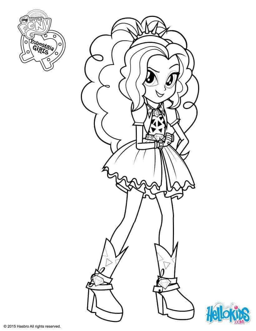 15 Printable My Little Pony Equestria Girls Coloring Pages