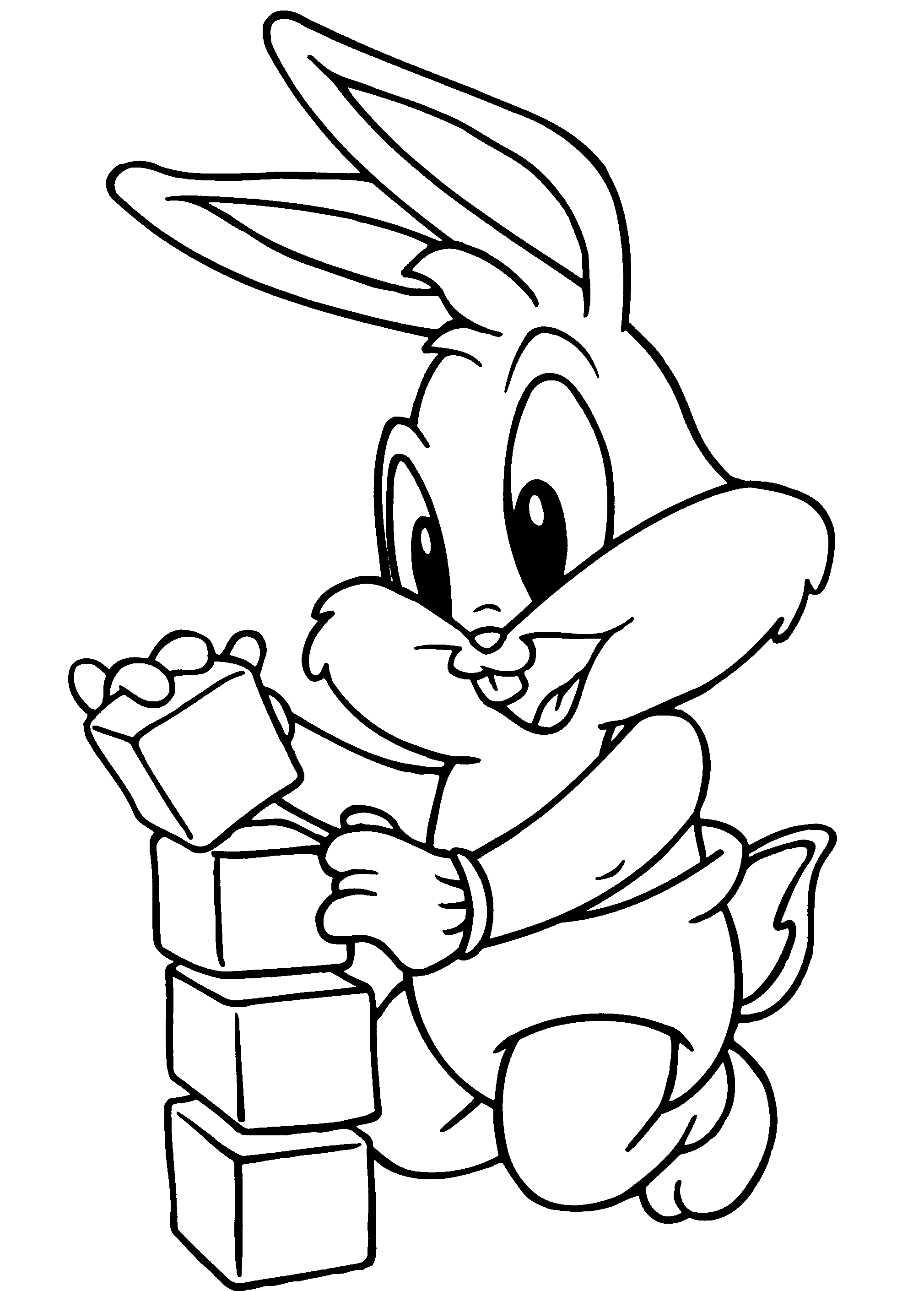 Baby Looney Tunes Coloring Page
