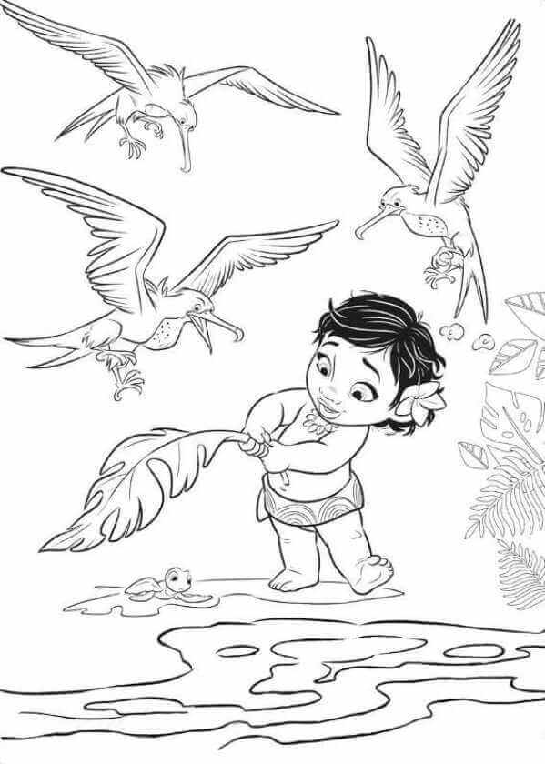 35 Printable Moana Coloring Pages 35 Printable Moana Coloring Pages
