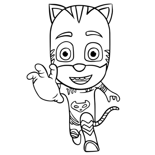 35 Unique PJ Masks Coloring Pages