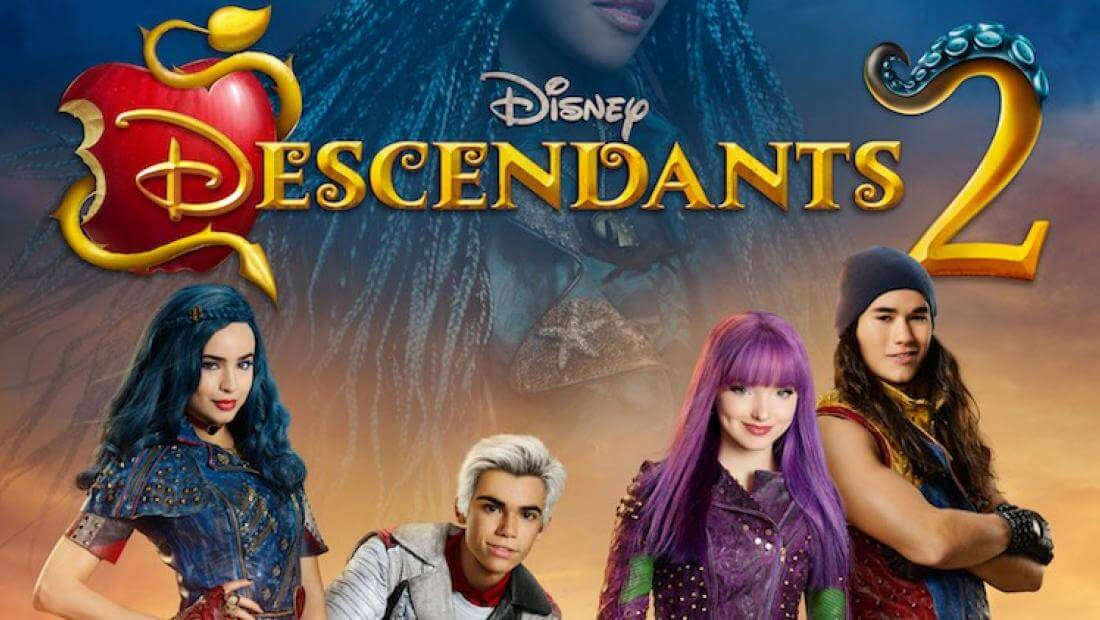 Descendants 2 coloring pages