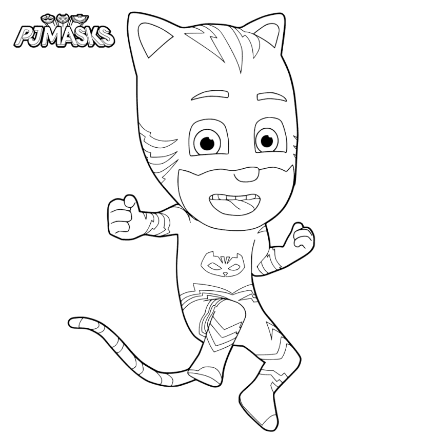 35 Unique PJ Masks Coloring Pages