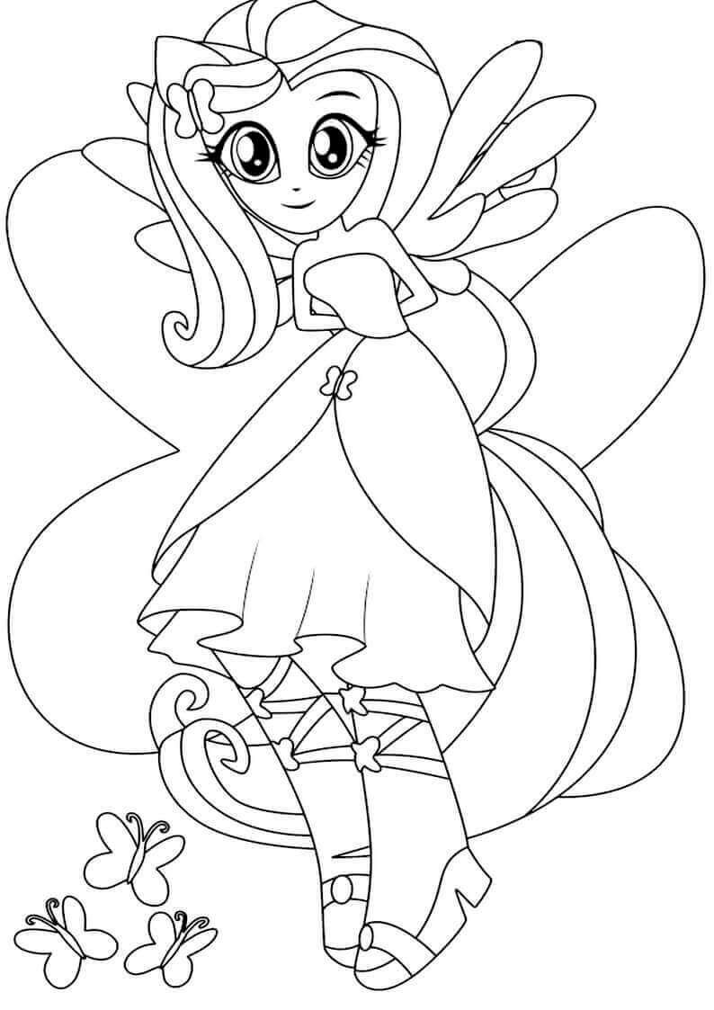 15 Printable My Little Pony Equestria Girls Coloring Pages