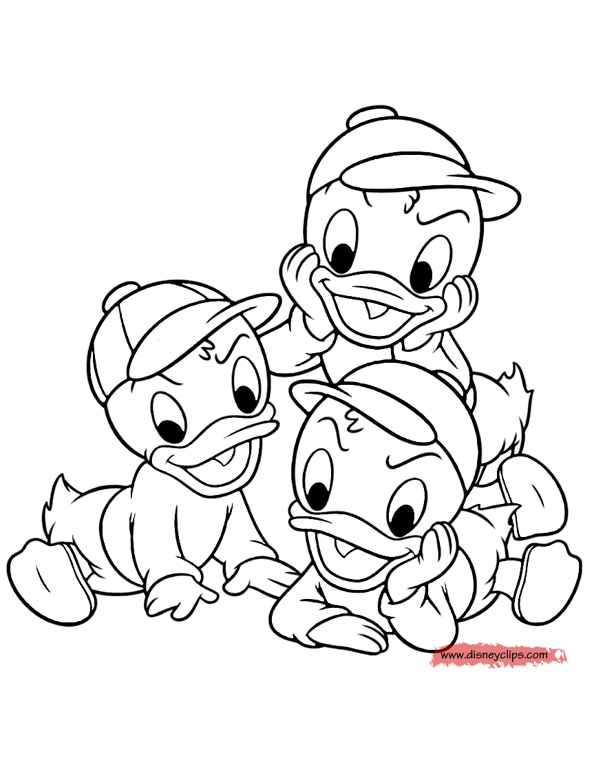Free Printable Ducktales Coloring Pages Of 2017