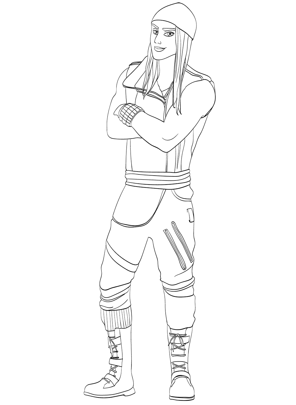 Jay Coloring Page