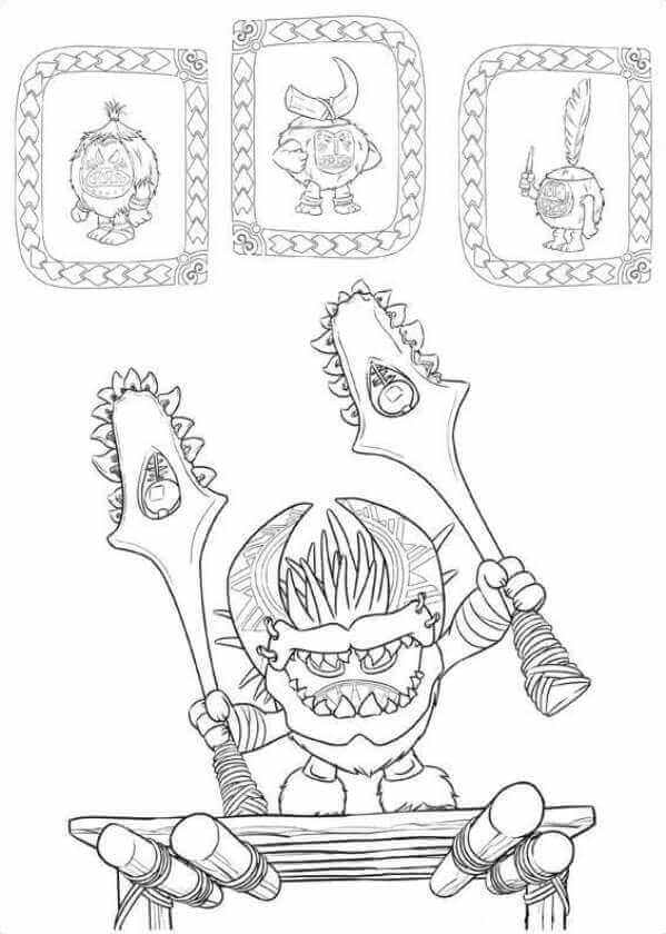 35 Printable Moana Coloring Pages