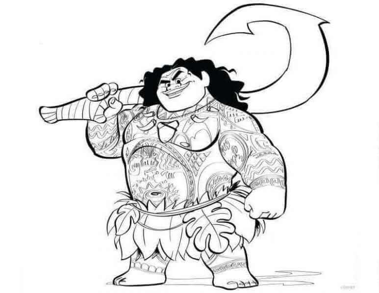 35 Printable Moana Coloring Pages 35 Printable Moana Coloring Pages