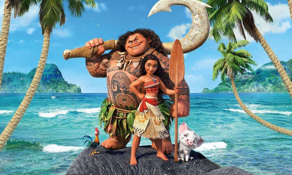 Moana coloring pages