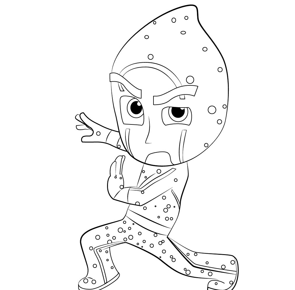 Pj masks easter coloring pages
