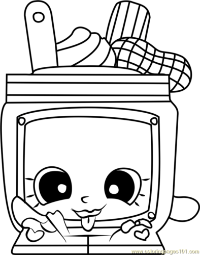 40 Printable Shopkins Coloring Pages