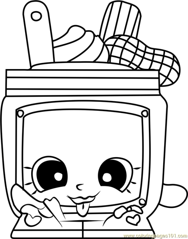 40 Printable Shopkins Coloring Pages