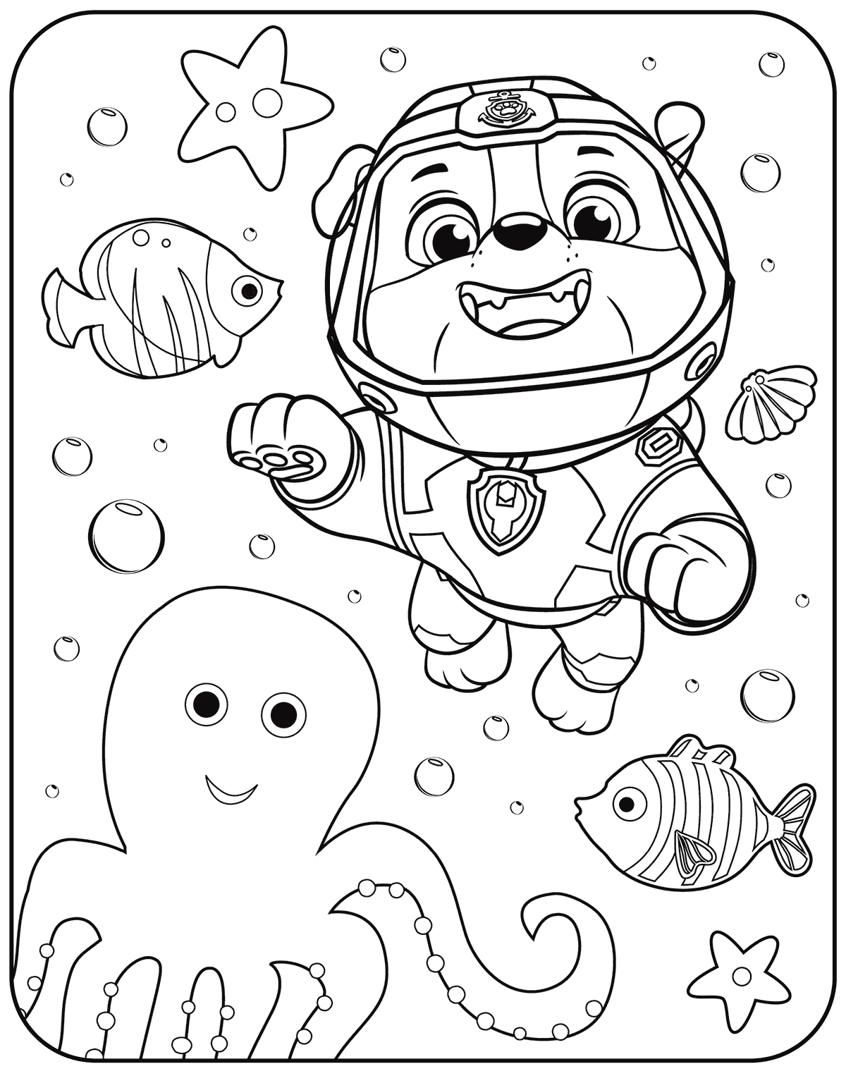 free printable paw patrol coloring pages for kids