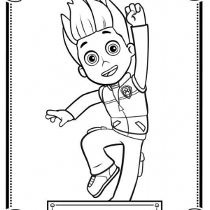 40 unique paw patrol coloring pages