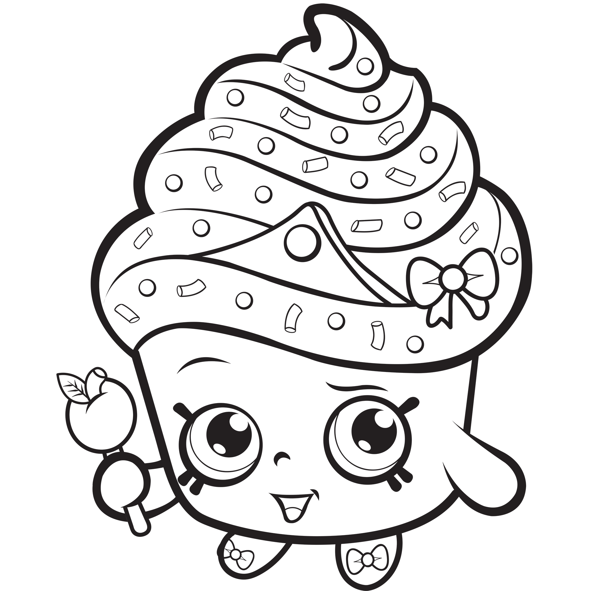 40 Printable Shopkins Coloring Pages ScribbleFun