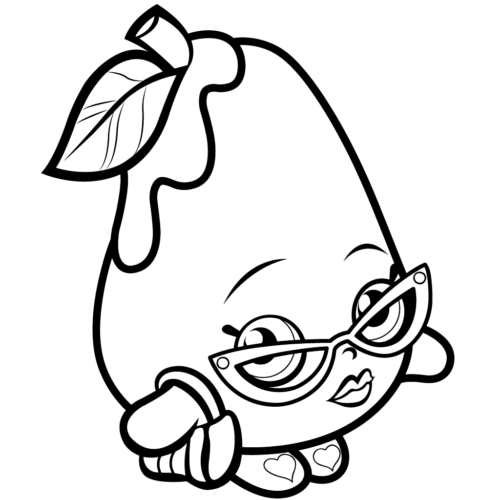 40 Printable Shopkins Coloring Pages