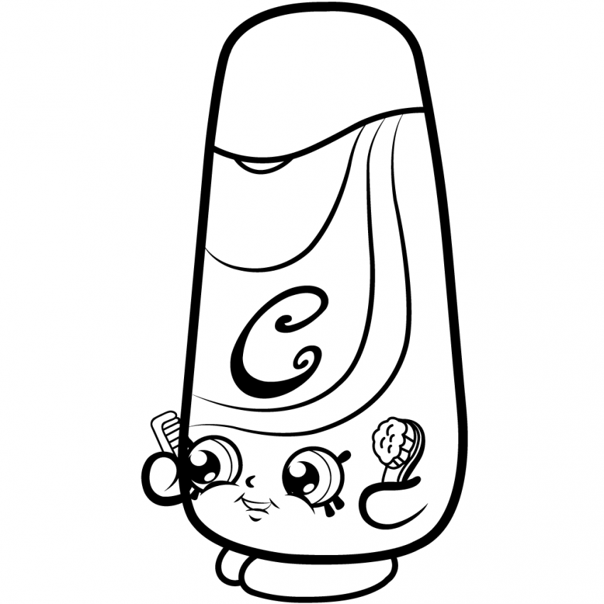 40 Printable Shopkins Coloring Pages