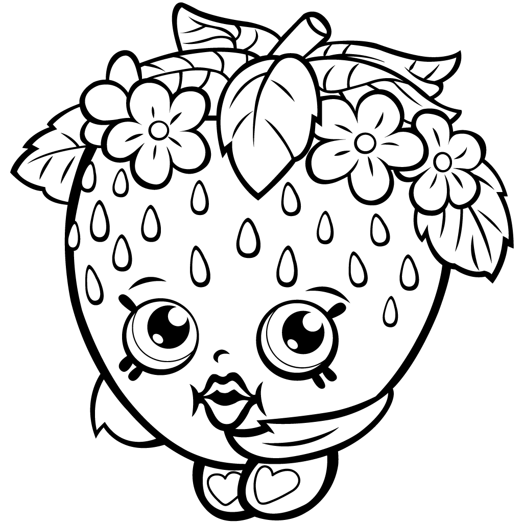40 Printable Shopkins Coloring Pages 40 Printable Shopkins Coloring Pages