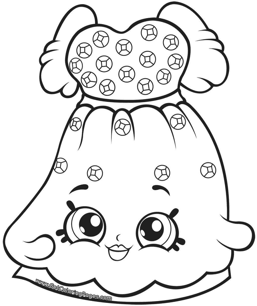 Shopkins Season 7 Coloring Page