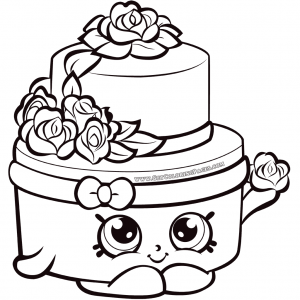 Shopkins Rare Coloring Page Shopkins Rare Coloring Page