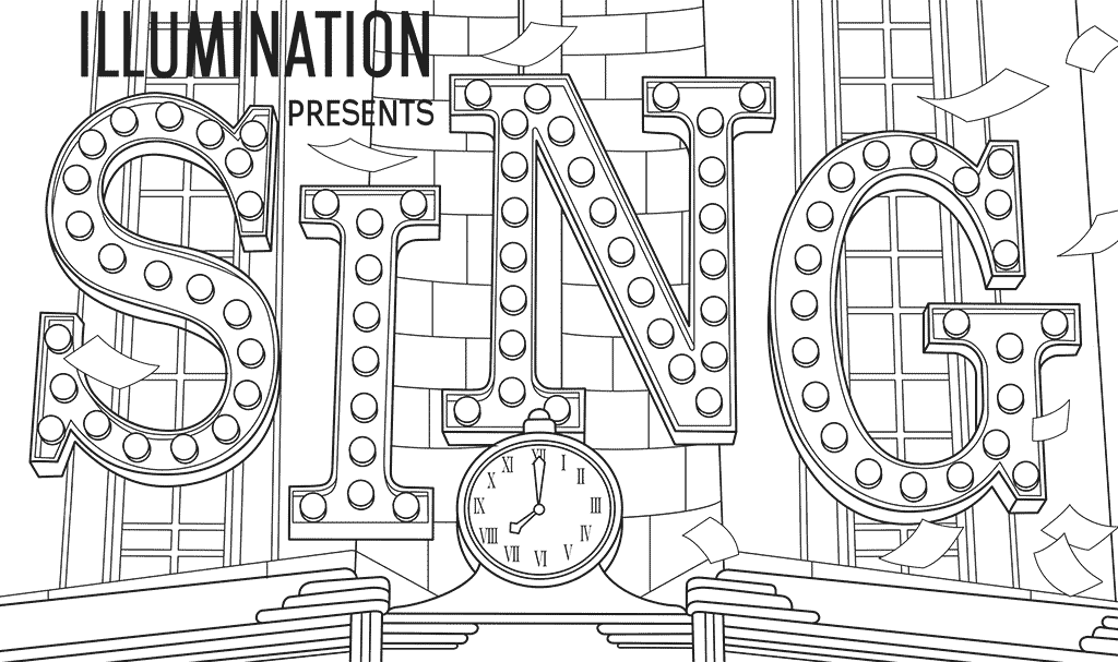 Sing Movie Coloring Pages