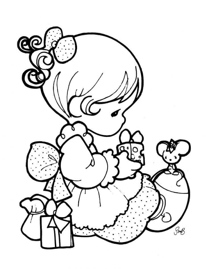 Cute And Latest Baby Coloring Pages