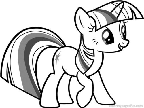 40 Free Printable My Little Pony Coloring Pages