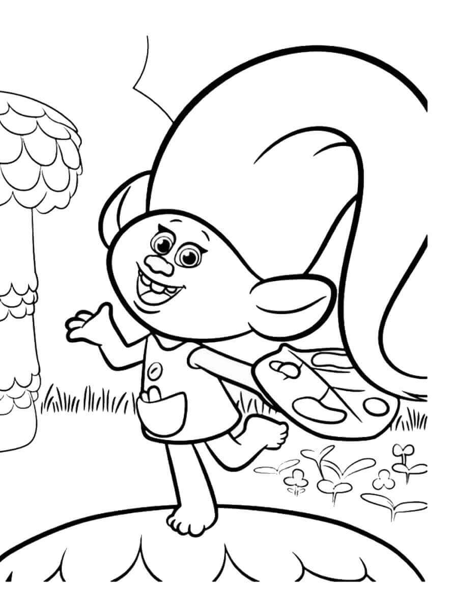 Harper Coloring Page