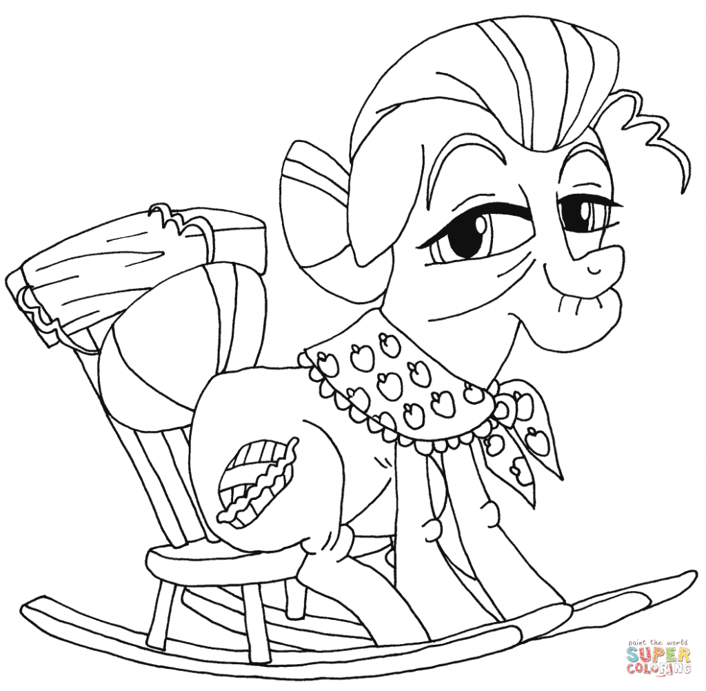 grannysmith My Little Pony coloring page