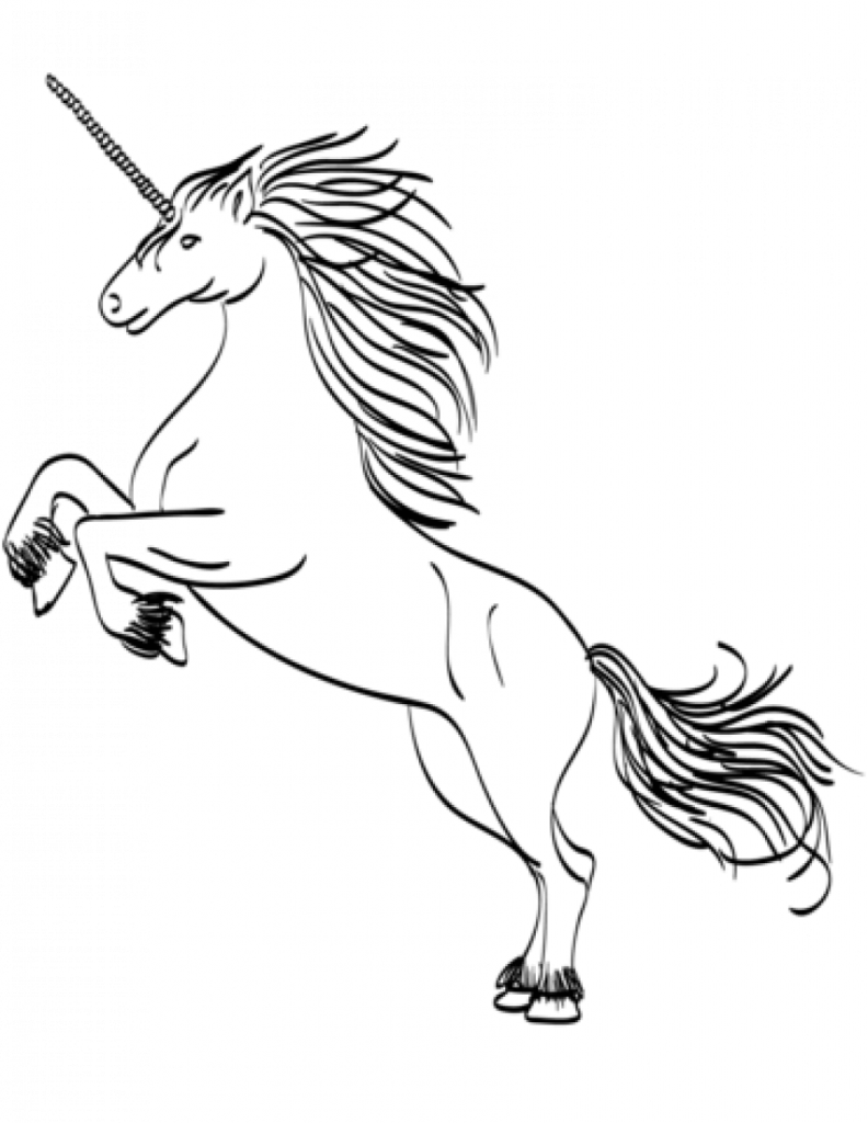 41 Magical Unicorn Coloring pages