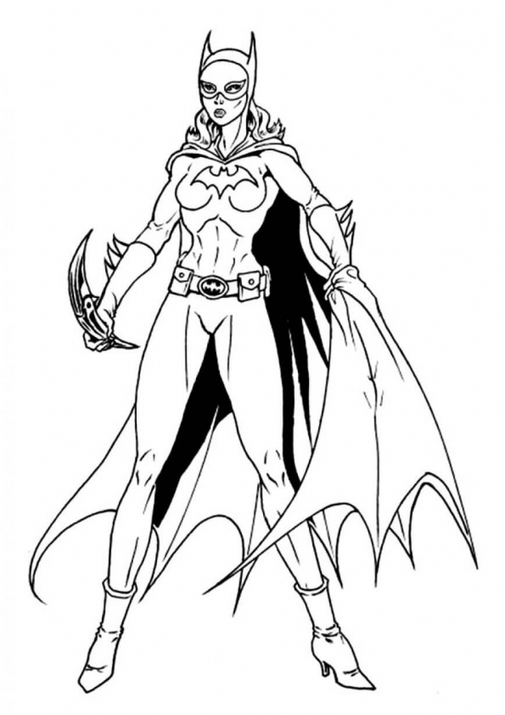 Helena Bertinelli Coloring Pages