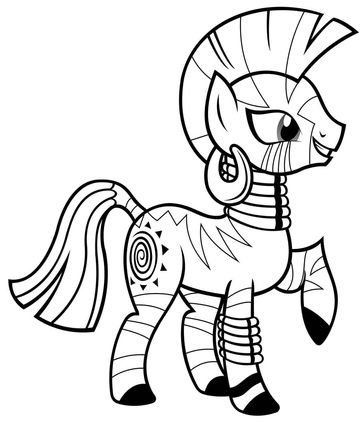zecora coloring page