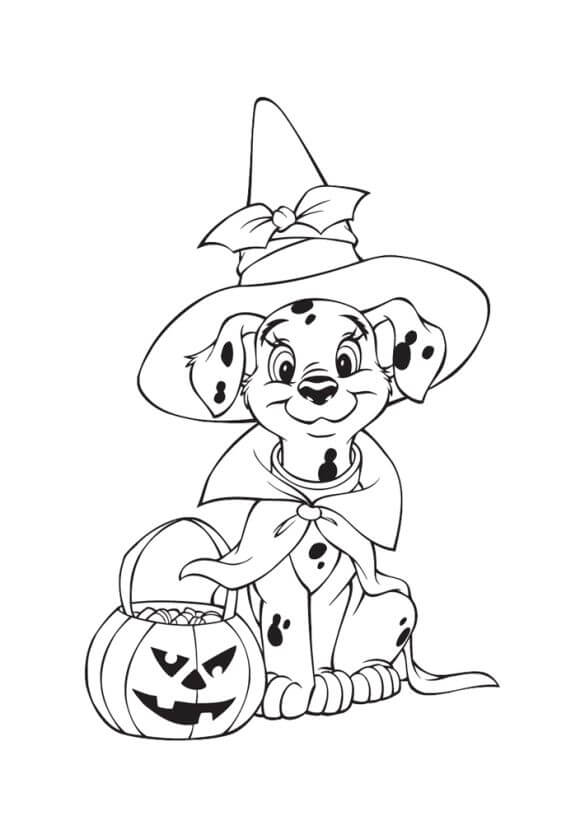 Disney Halloween Coloring Pages