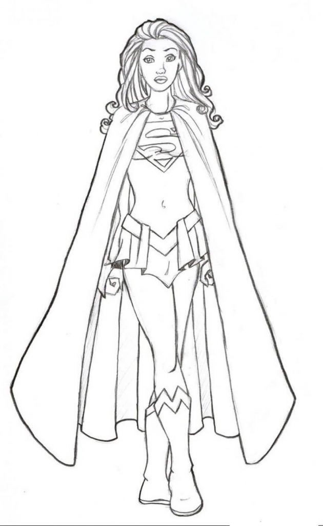 40 Amazing Superhero Coloring Pages You Can Print