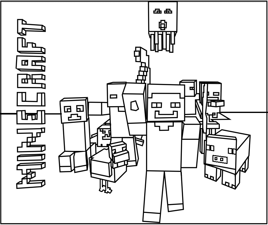 Minecraft Mob Style