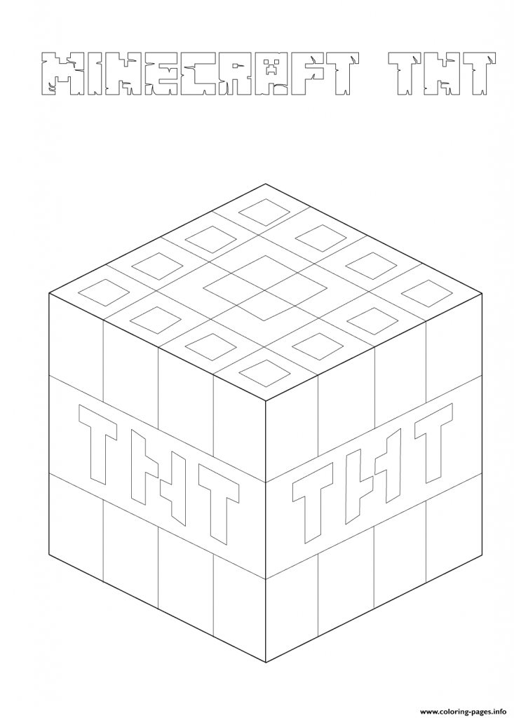 40 Printable Minecraft Coloring Pages