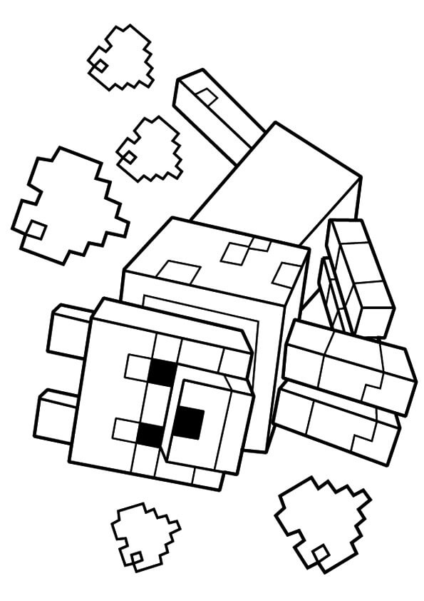 40 Printable Minecraft Coloring Pages