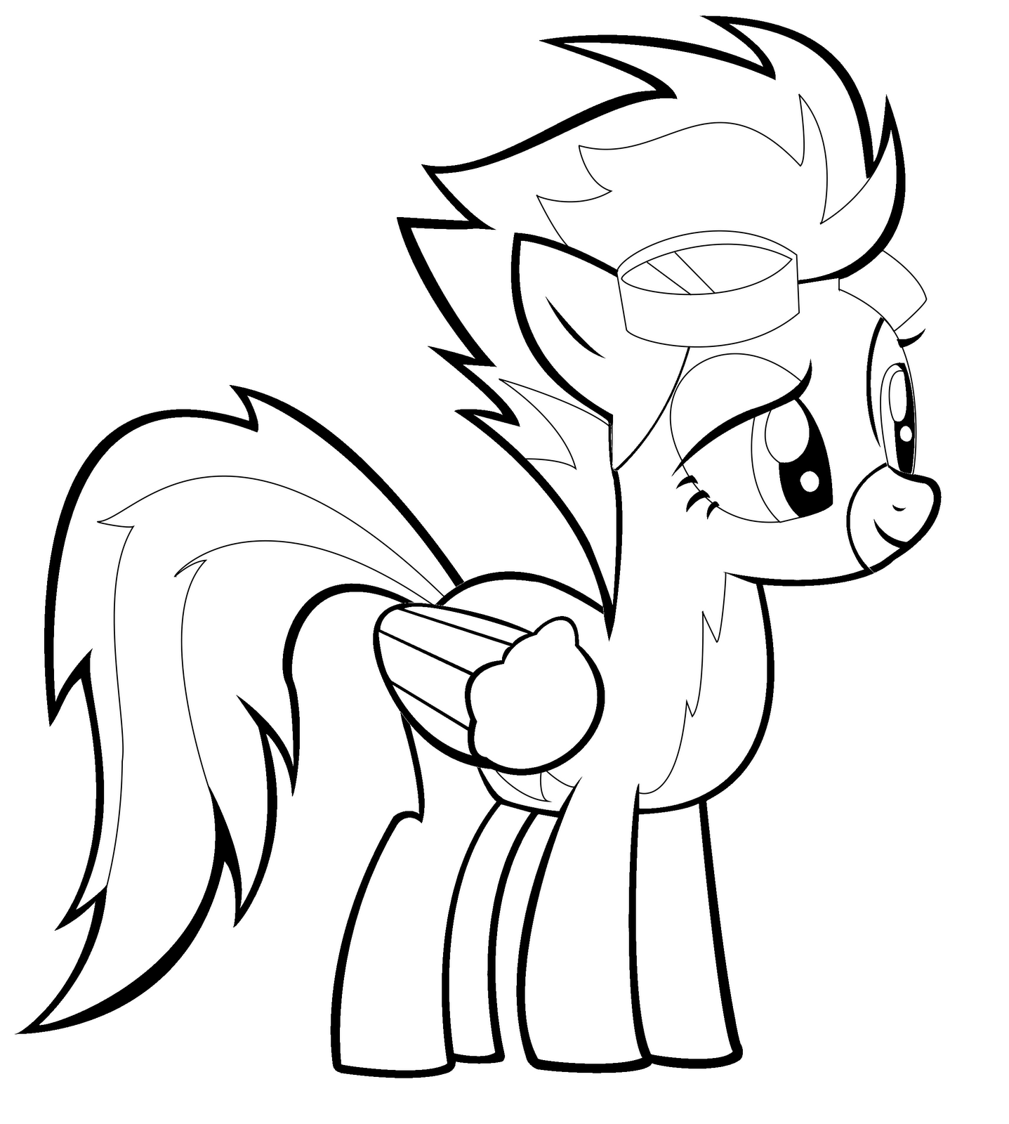 Spitfire Coloring Page