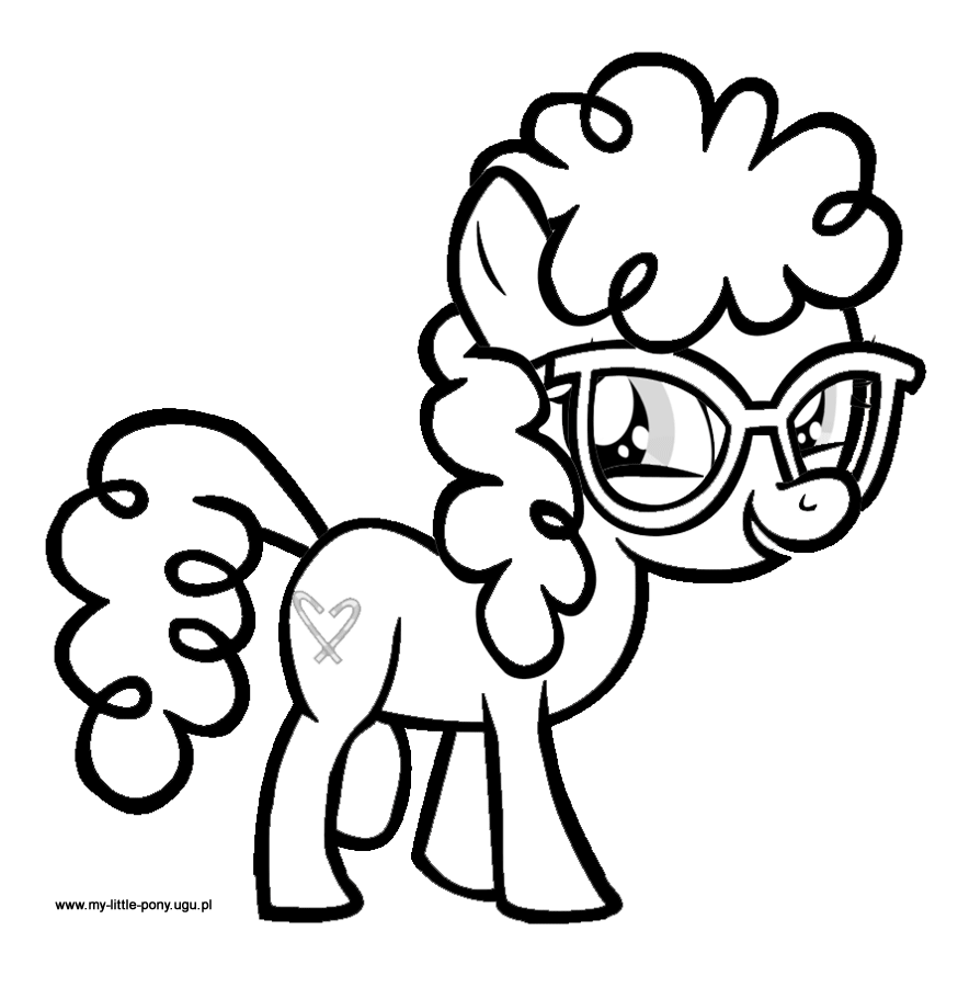 Twist My Little Pony Coloring Page