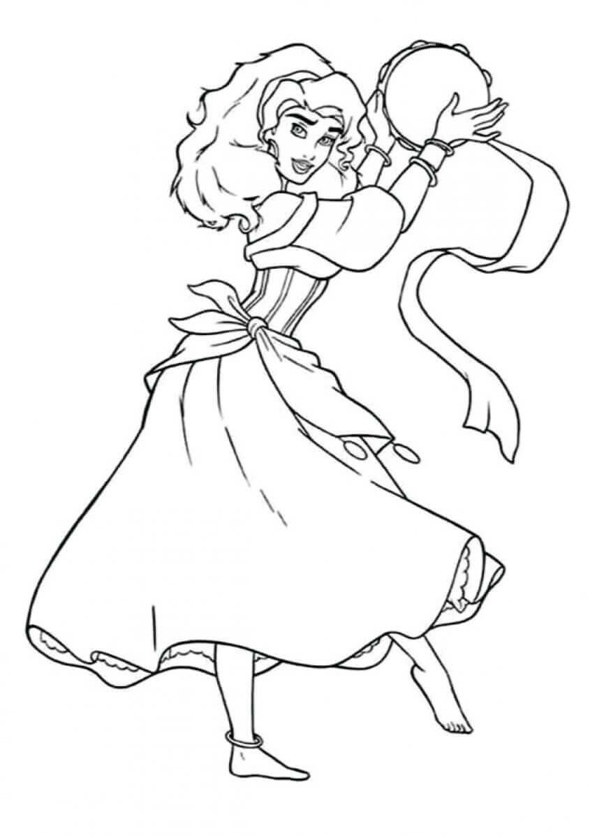 Printable Princess Coloring Pages