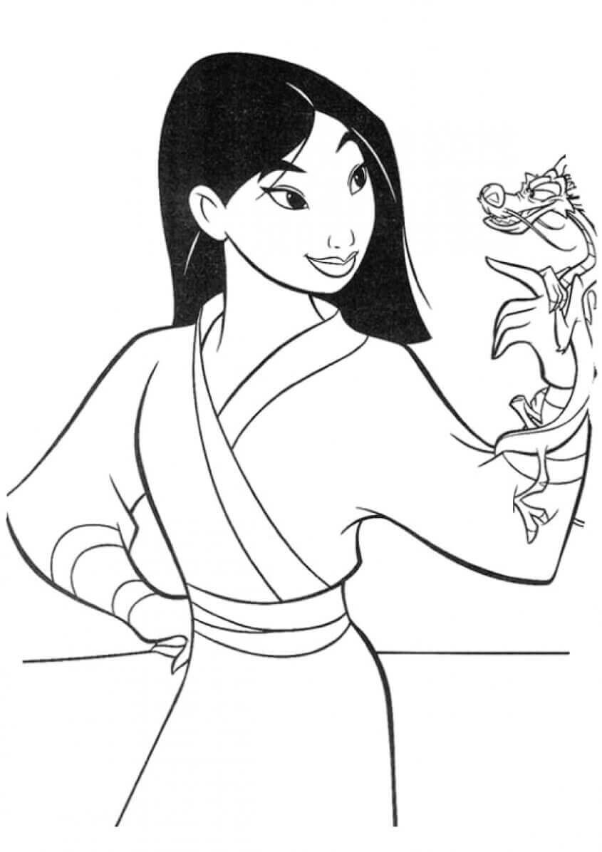 Printable Princess Coloring Pages