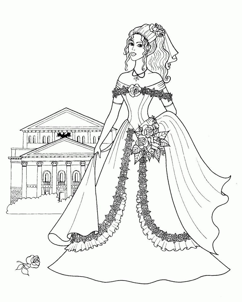 Princess Coloring Pages