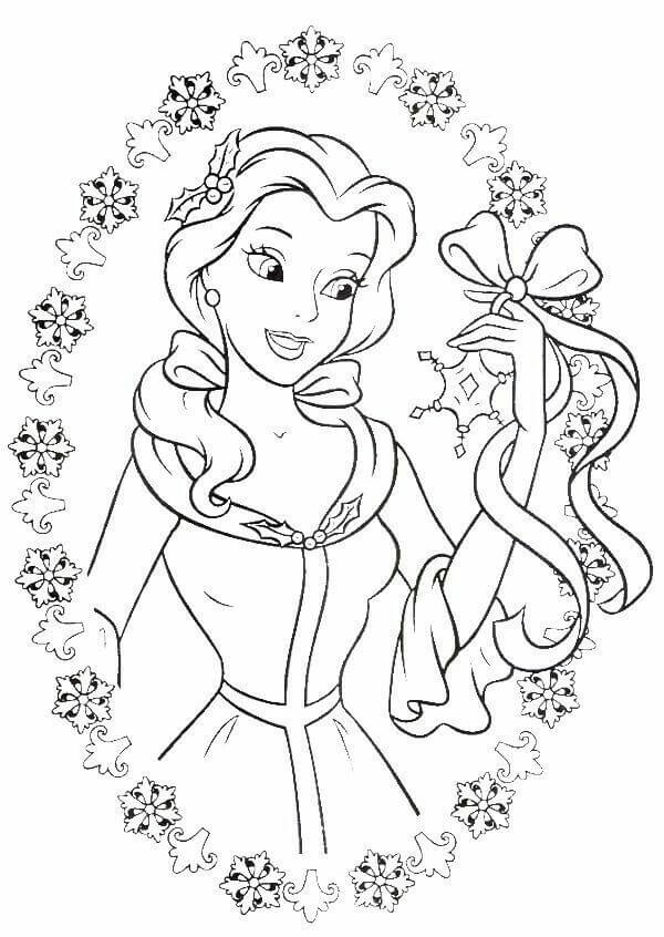 Disney Christmas Coloring Pages