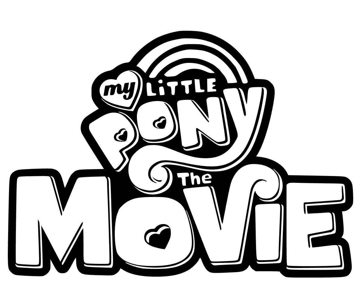 My Little Pony The Movie 2017 Coloring Pages