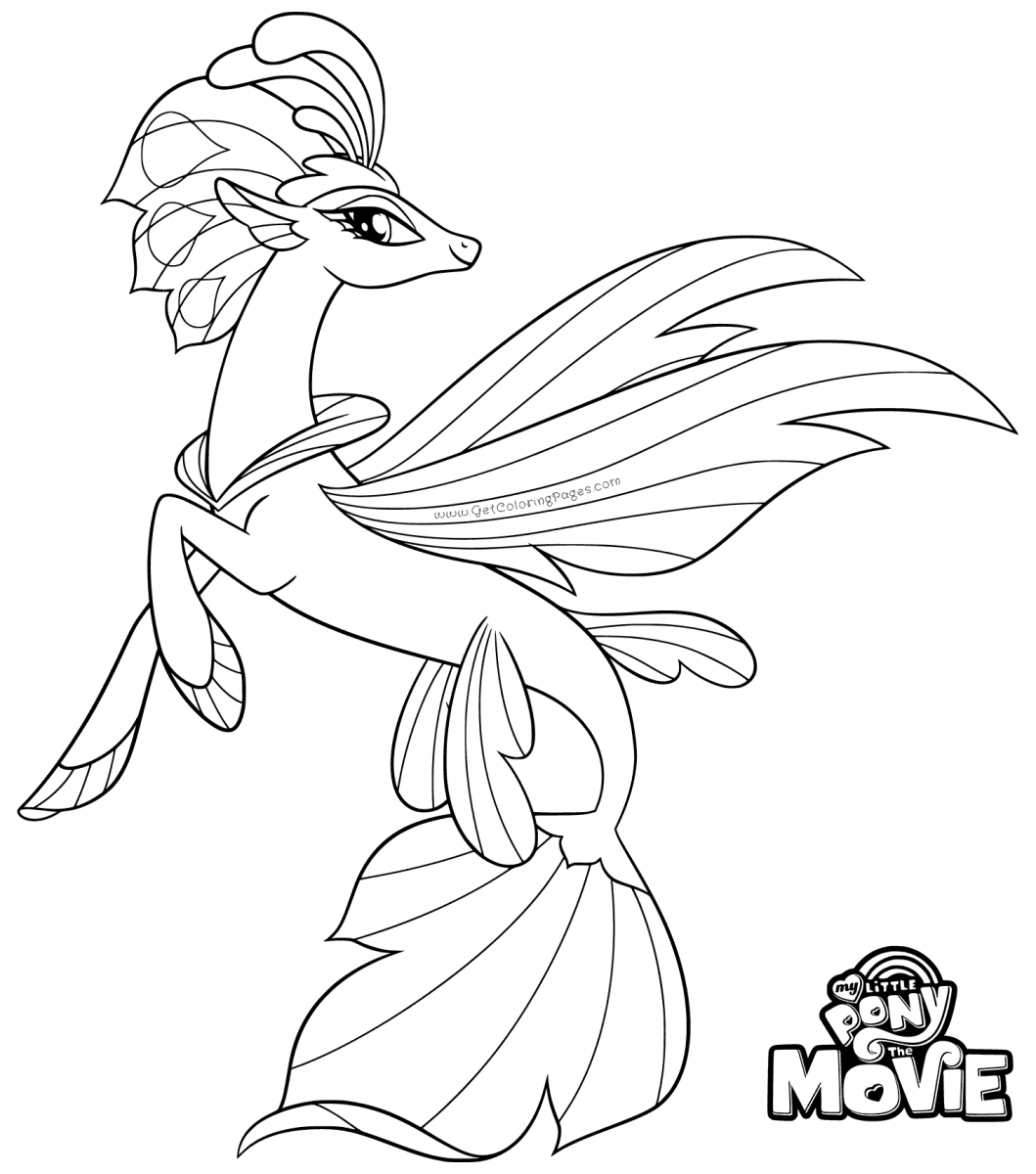 Printable My Little Pony The Movie 2017 Coloring Pages